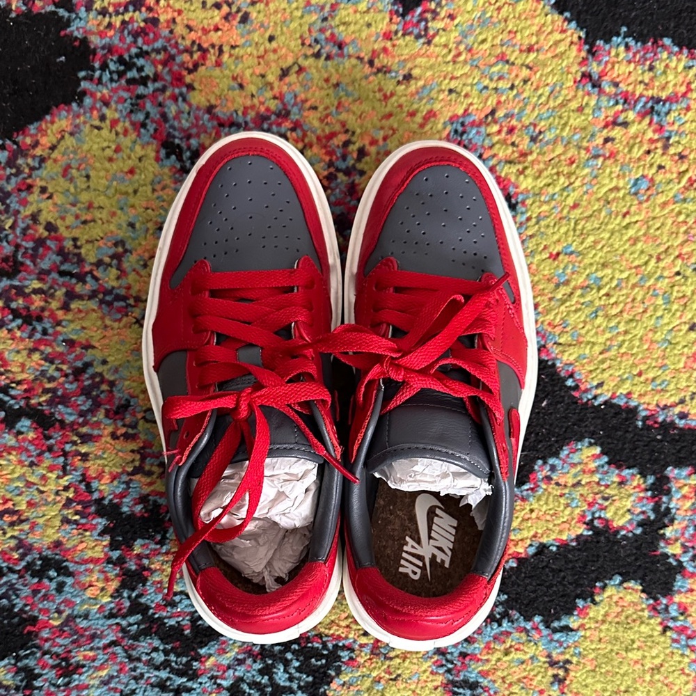 Nike Kids Sneakers - Red and Gray
